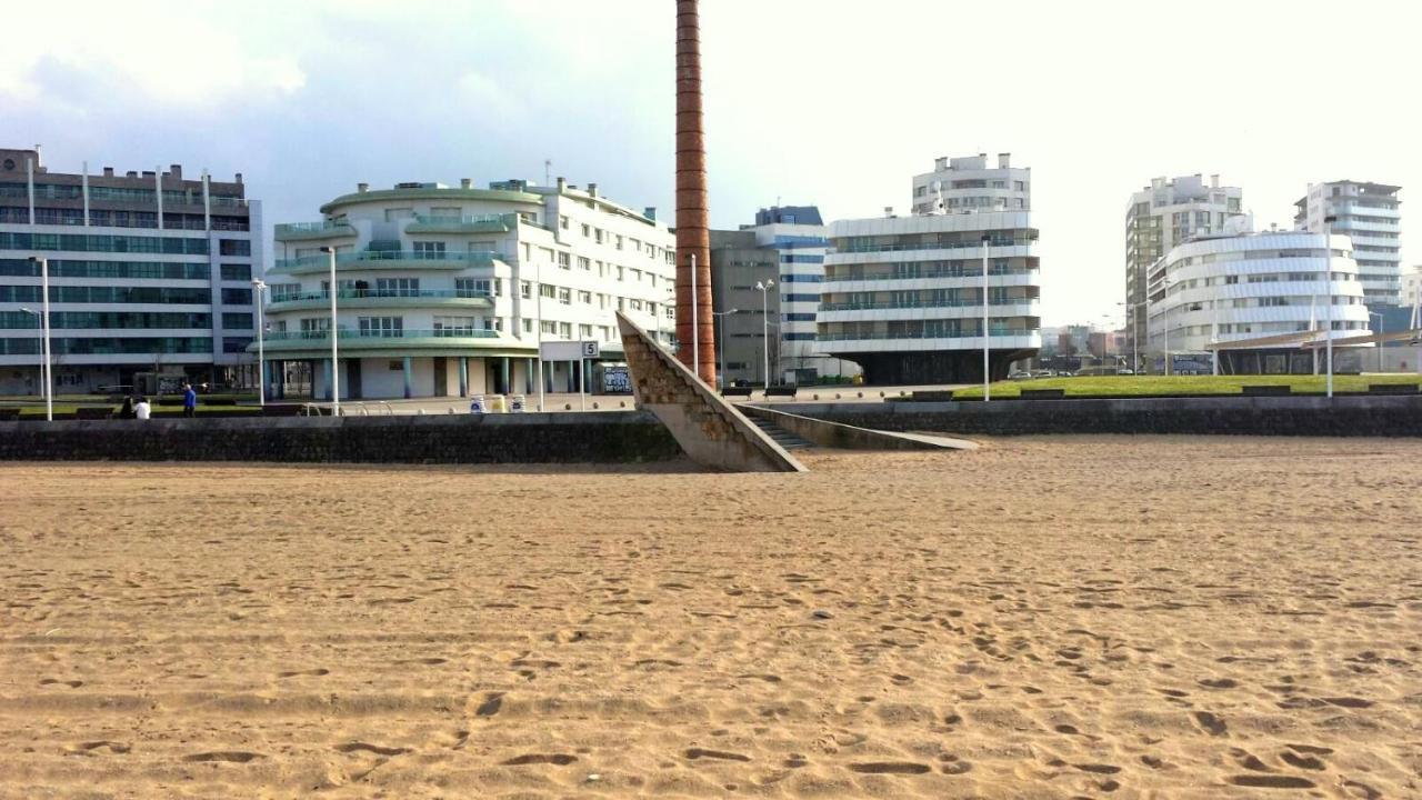 Apartamento Playa Poniente Gijón Exterior foto